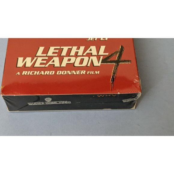 Lethal Weapon 4 (VHS, 1999) NEW, SEALED, Mel Gibson, Chris Rock, Jet Li - Picture 3 of 3